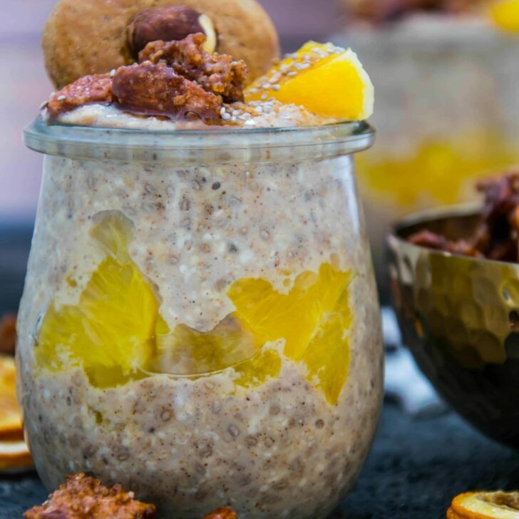 Schoko Vanillepudding Overnight Protein Oats Oats And Crumbs