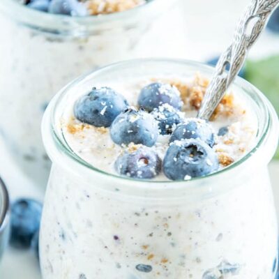 Schoko Bananen Overnight Oats