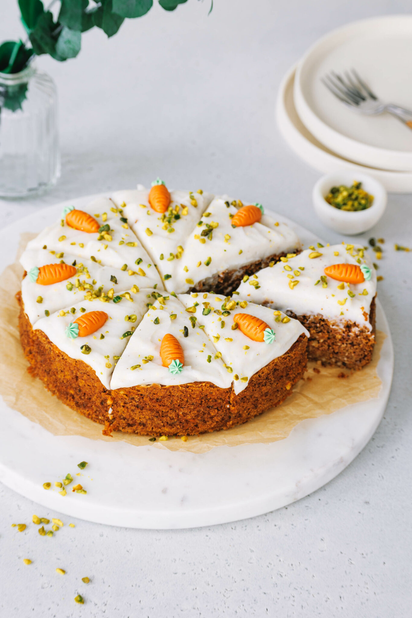 Karottenkuchen Mit N Ssen Saftig Vegan