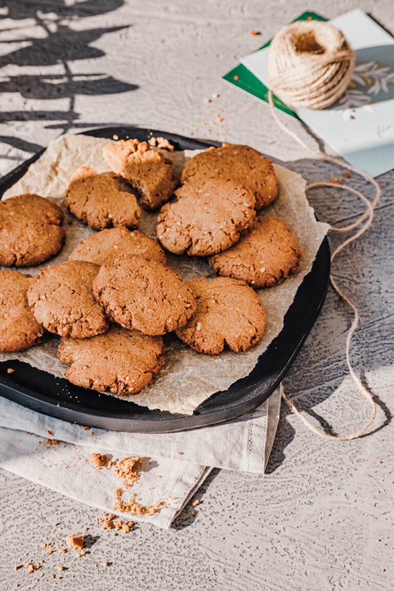 Einfache Dinkelkekse // Rezept ohne Zucker