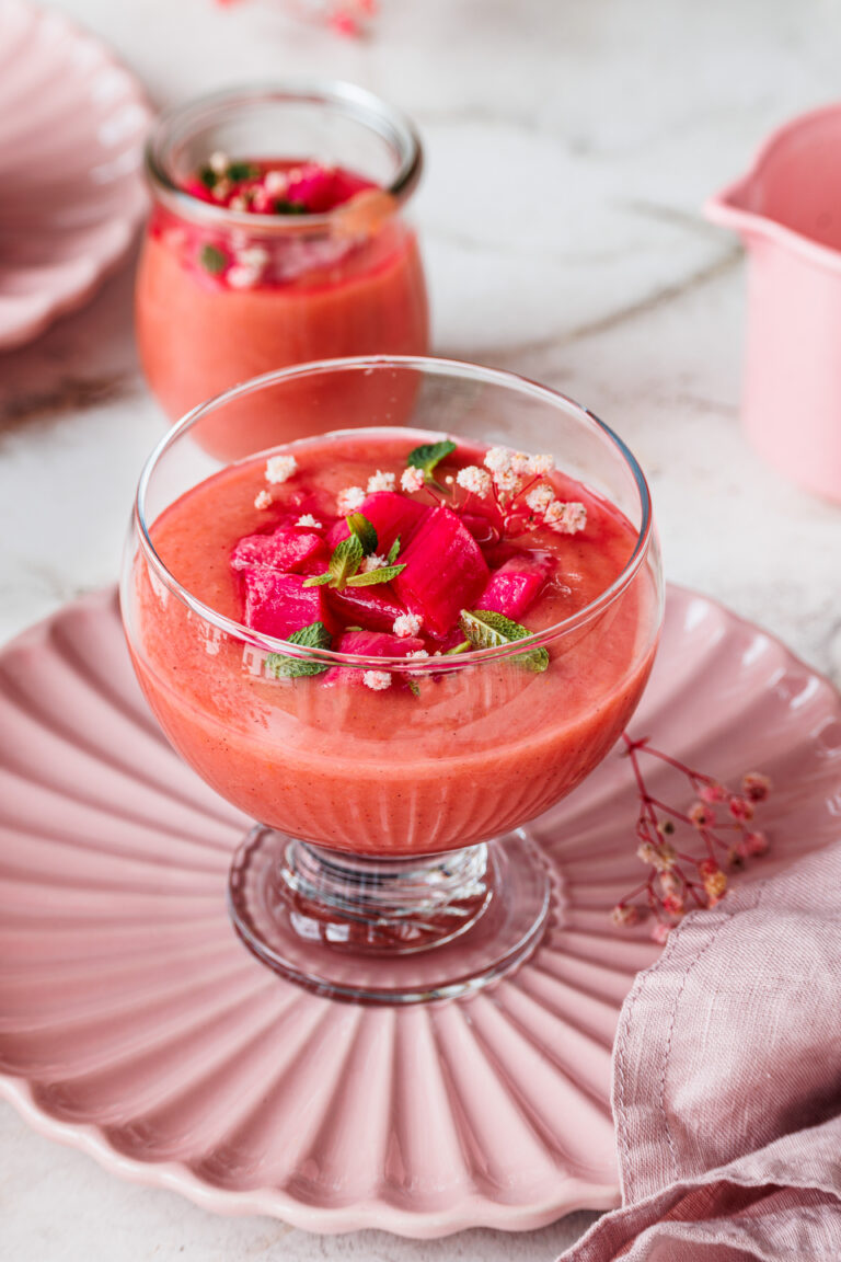 Rhabarber-Pudding mit Vanille: Köstliche Frühlingsleckerei