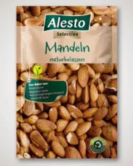 Produktfoto Mandeln von Alesto (Lidl).