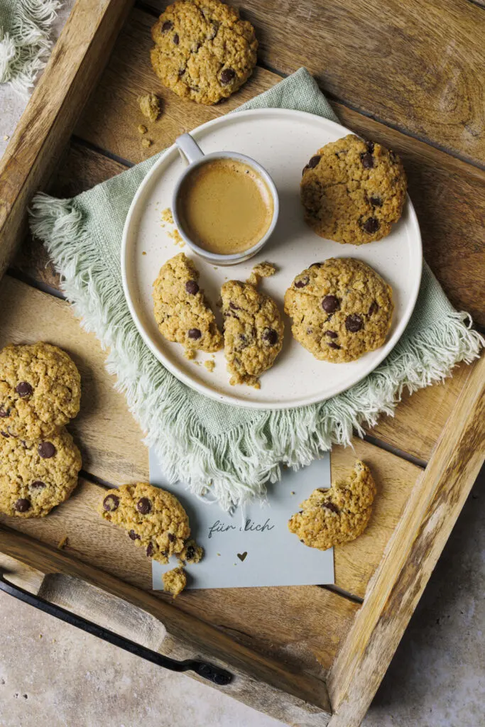 Cookies-Rezept: gesund und mit Haferflocken.